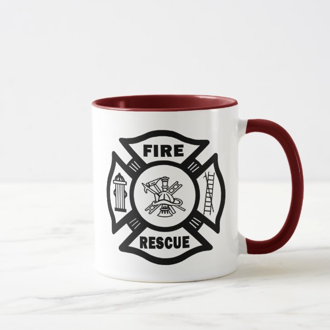 Feuer-Rettung Tasse (Rechts)