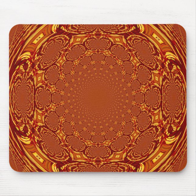 Feuer Rug Texture Mousepad (Vorne)