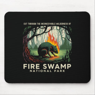 Feuer Sumpf Nationalpark Camping Wandern Berg Mousepad