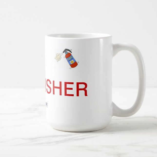 Feuer-Tasse Kaffeetasse (Rechts)