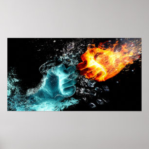 Feuer und Eis Poster