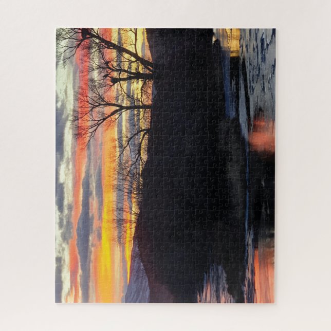 Feuer- und Eis-Puzzle (Vertikal)
