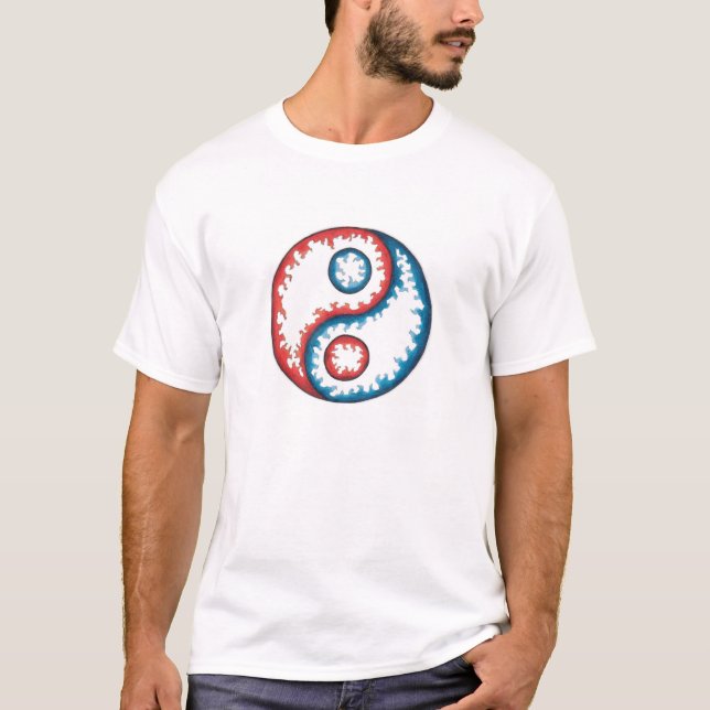 Feuer und Eis T-Shirt (Vorderseite)