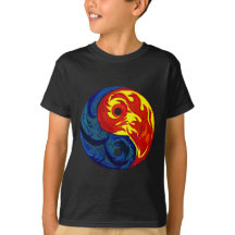 Feuer und Eiszeit Yin-Yang