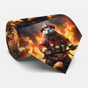 **"Feuer und Flammen: Der Hintergrund des Otter-Fe Krawatte