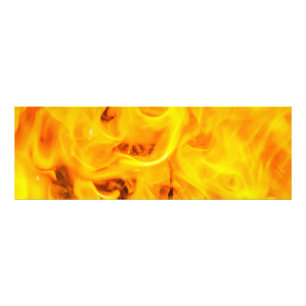 Feuer und Flammen Fotodruck