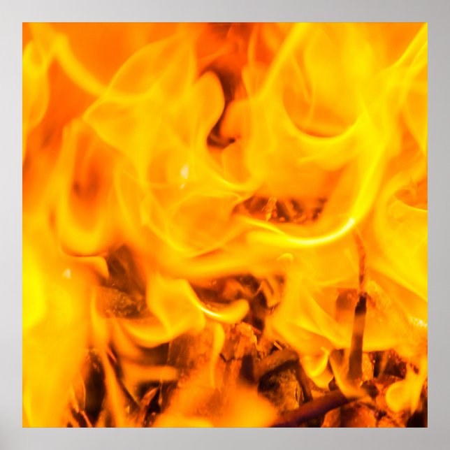 Feuer und Flammen Poster (Vorne)