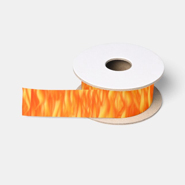 Feuer und Flammen Satinband (Spule)