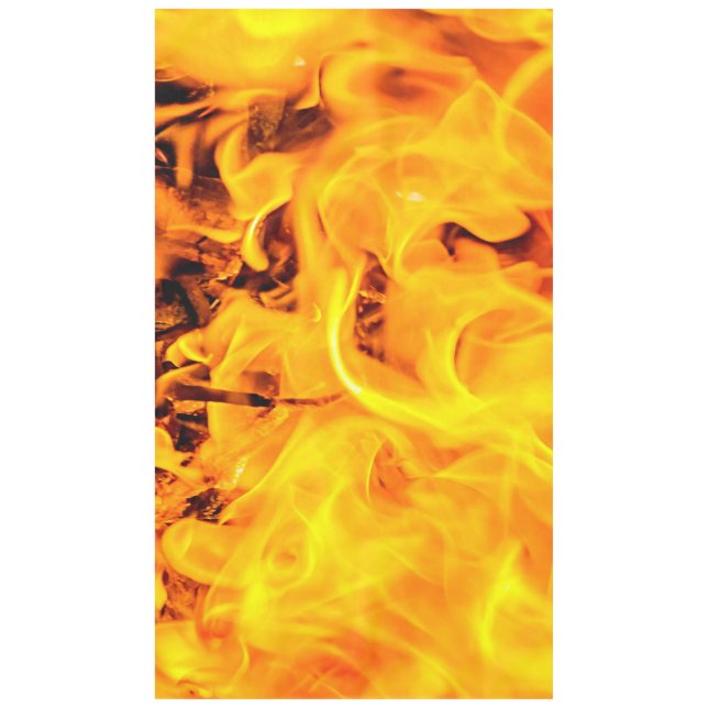 Feuer und Flammen Tischdecke (Vorderseite)