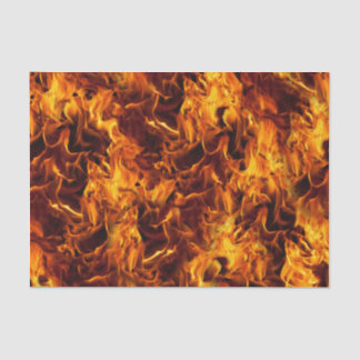 Feuer- und Flammenmuster Seidenpapier