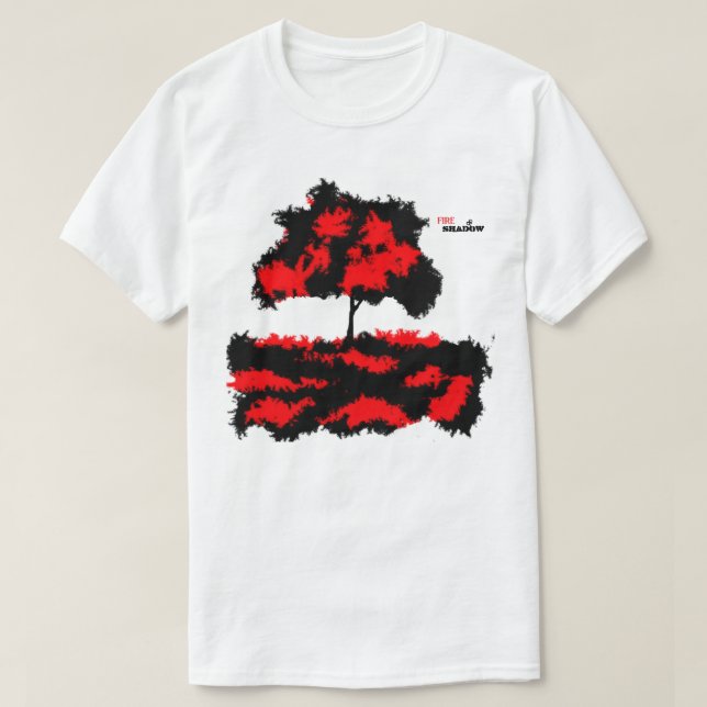 FEUER UND SCHADOW T-Shirt (Design vorne)