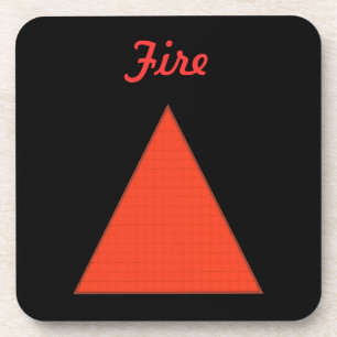 Feuer Untersetzer