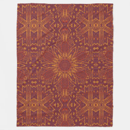 Feuer von Itzpapalotl 140 Fleecedecke