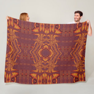 Feuer von Itzpapalotl 51 Fleecedecke