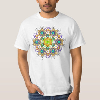 Feuer von Schaffungs-Mandala 2 T-Shirt