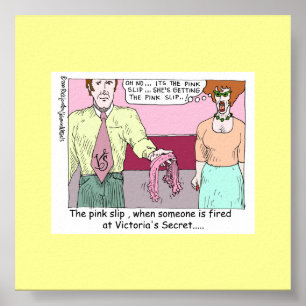 Feuer von Victoria Secret Cartoon Poster