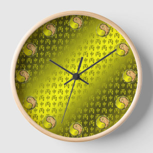 Feueraffe Uhr