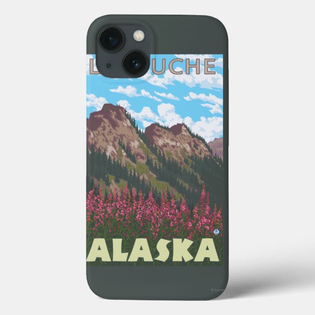 Feueralgen und -gebirge - Latouche, Alaska Case-Mate iPhone Hülle (Rückseite)