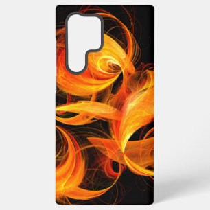 Feuerball-Abstrakte Kunst Samsung Galaxy Hülle
