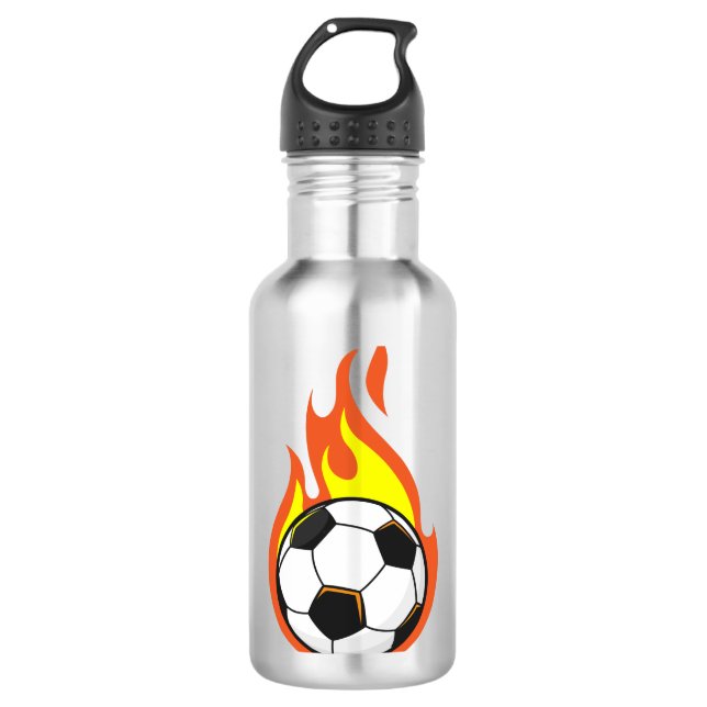 Feuerball Edelstahlflasche (Vorderseite)