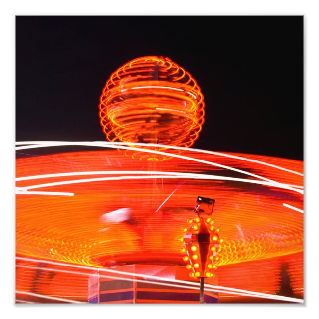 Feuerball Fotodruck (Vorne)