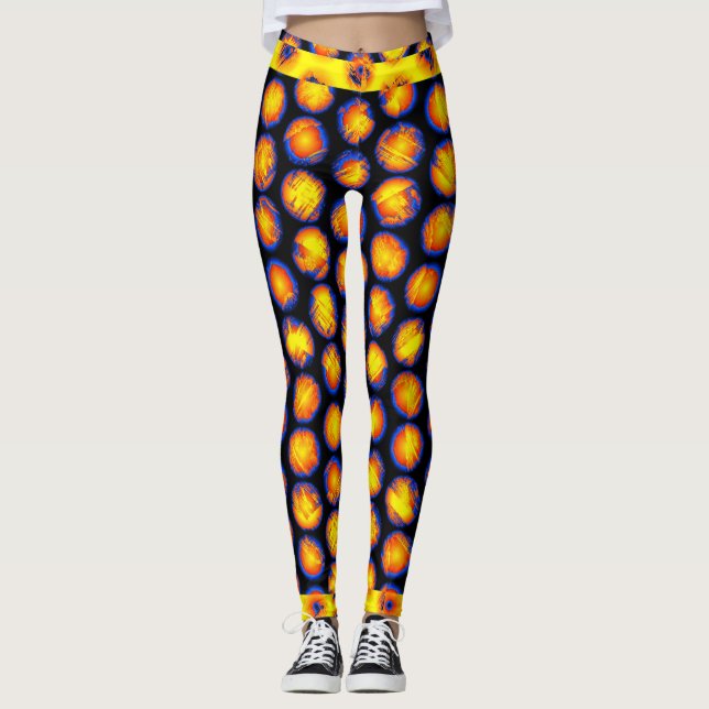 Feuerball Leggings (Vorderseite)