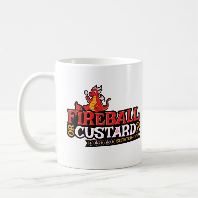 Feuerball oder Creme? | Dungeon Crawler Carl Kaffeetasse (Links)