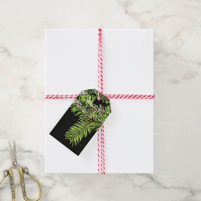 Feuerbaum Geschenkanhänger (Mit Garn)