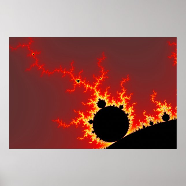 Feuerblitz Poster (Vorne)