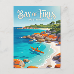 Feuerbucht Australien Postkarte