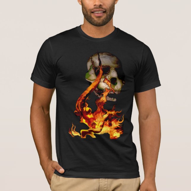 Feuerdämon T-Shirt (Vorderseite)