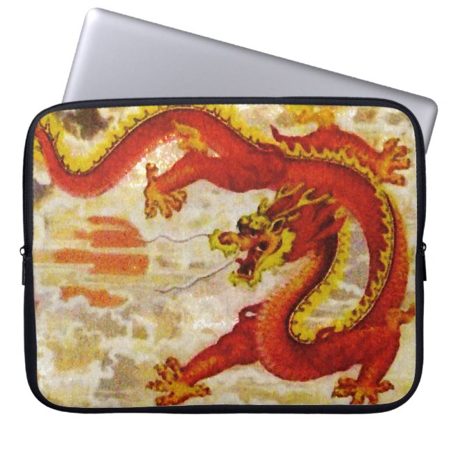Feuerdrache Elektronik-Bag Laptopschutzhülle (Vorderseite)