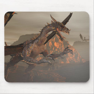 Feuerdrache Mousepad
