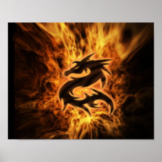 Feuerdrache Poster