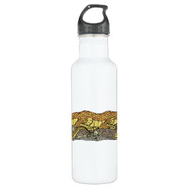 Feuerdraht an der Erholung Edelstahlflasche