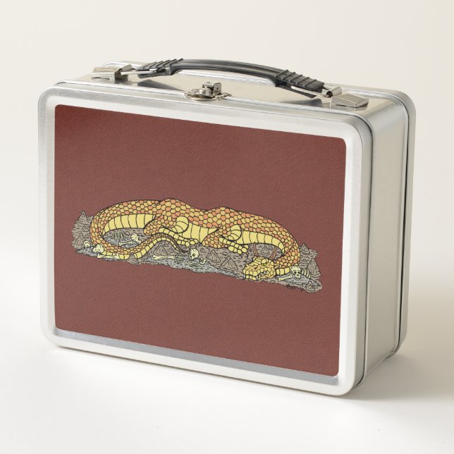 Feuerdraht an der Erholung Metall Lunch Box (Vorderseite)