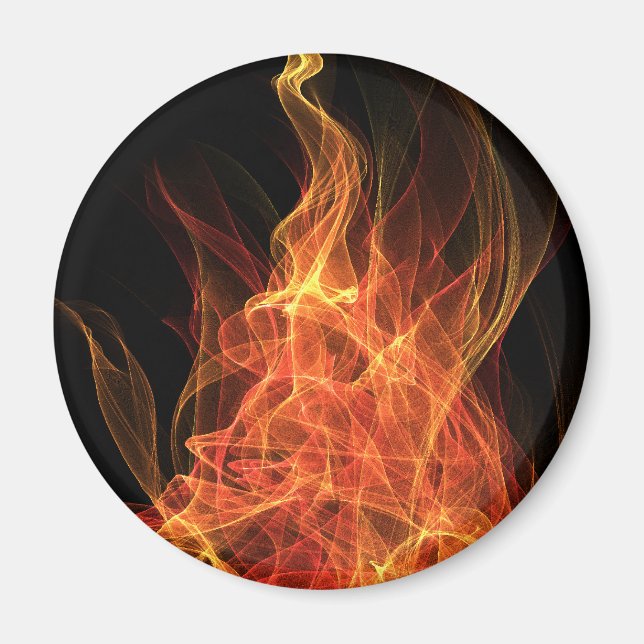 Feuerdreieck Magnet (Vorne)