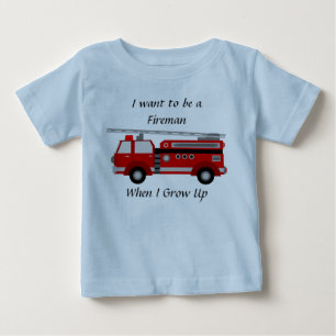 Feuerfahrzeug-Aufrüstung für Jungen Baby T-shirt