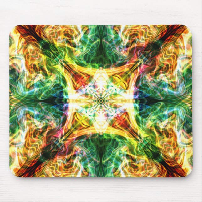 Feuerfarbige Vapors Mousepad (Vorne)