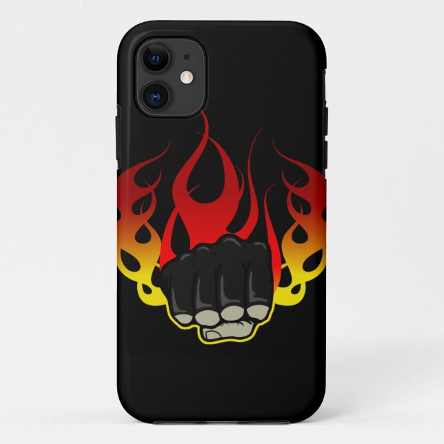 Feuerfaust iphone 5 Fall Case-Mate iPhone Hülle (Rückseite)