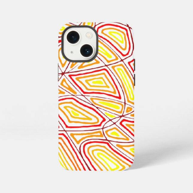 Feuerfestes iPhone-Case iPhone 13 Mini Hülle (Rückseite)