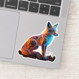 Feuerfrost-Fox Aufkleber