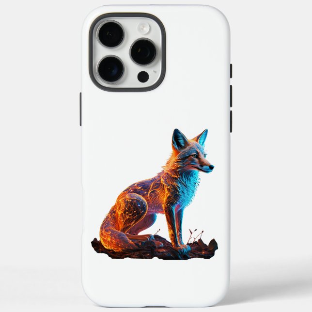Feuerfrost-Fox iPhone 16 Pro Max Hülle (Rückseite)