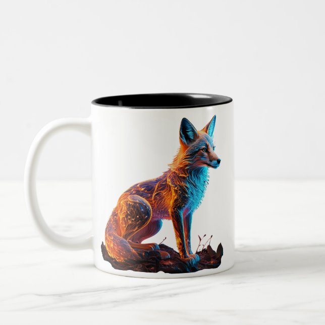 Feuerfrost-Fox Zweifarbige Tasse (Links)