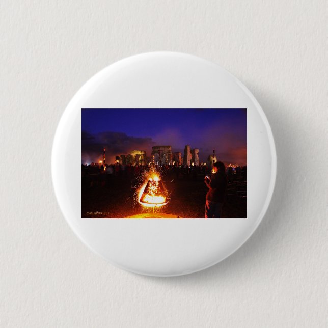 Feuergarten Button (Vorderseite)