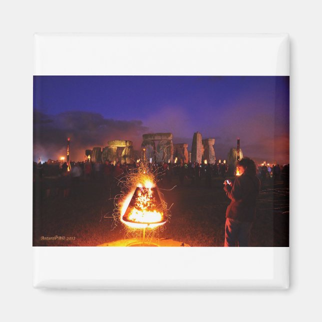 Feuergarten Magnet (Vorne)