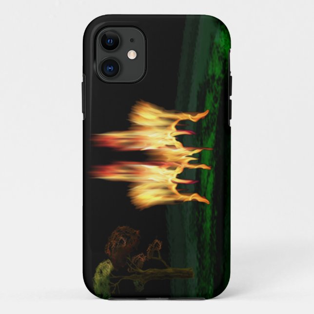 Feuergefahr Case-Mate iPhone Hülle (Rückseite)