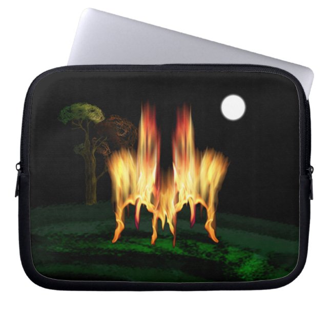 Feuergefahr Laptopschutzhülle (Vorderseite)
