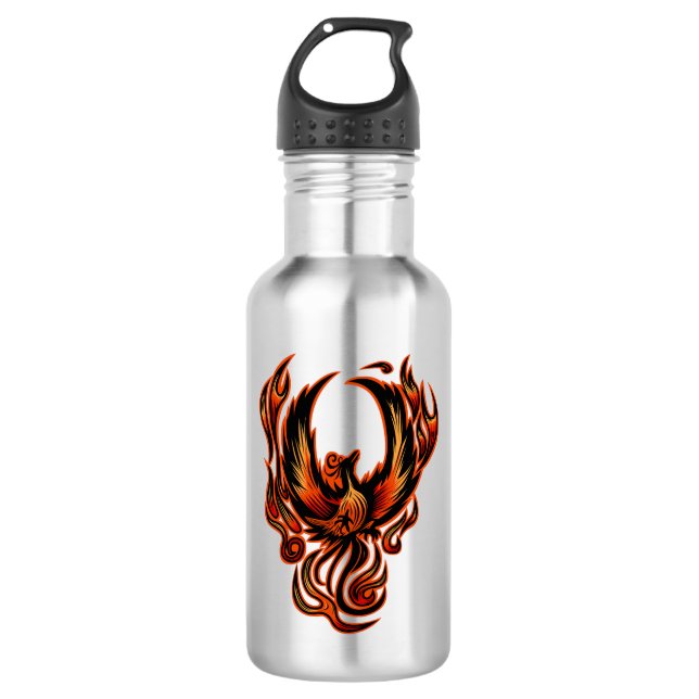 Feuergefecht Edelstahlflasche (Vorderseite)
