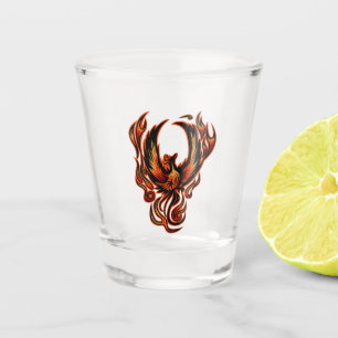 Feuergefecht Schnapsglas